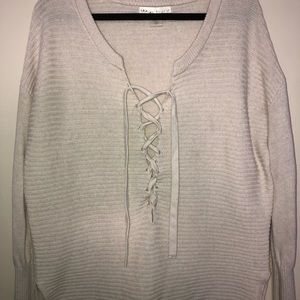 Cute and Comfy beige oversized sweater